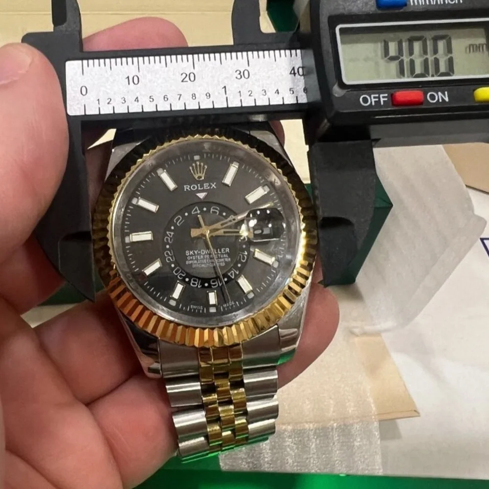 Silver and Gold Watch - Picture 4 of 6